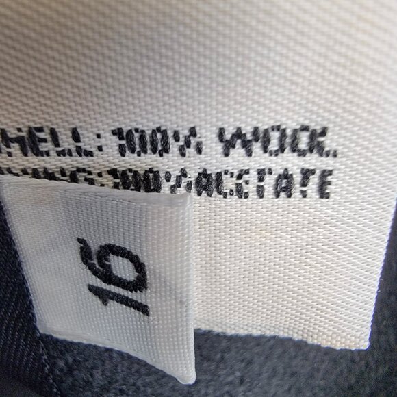 Vintage 90s Forecaster of Boston Womens Union Made Black Wool Maxi Coat 16 - Picture 12 of 12